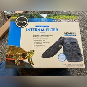 Water filter for aquariums up to 55 gallons